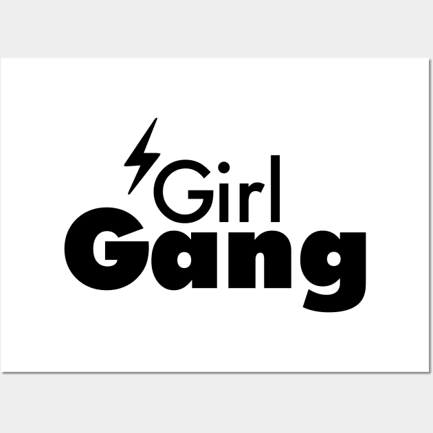 Girl Gang Wall Art by hsf